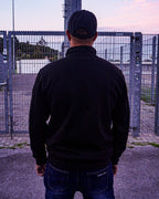 ICON HALF ZIP SWEATER