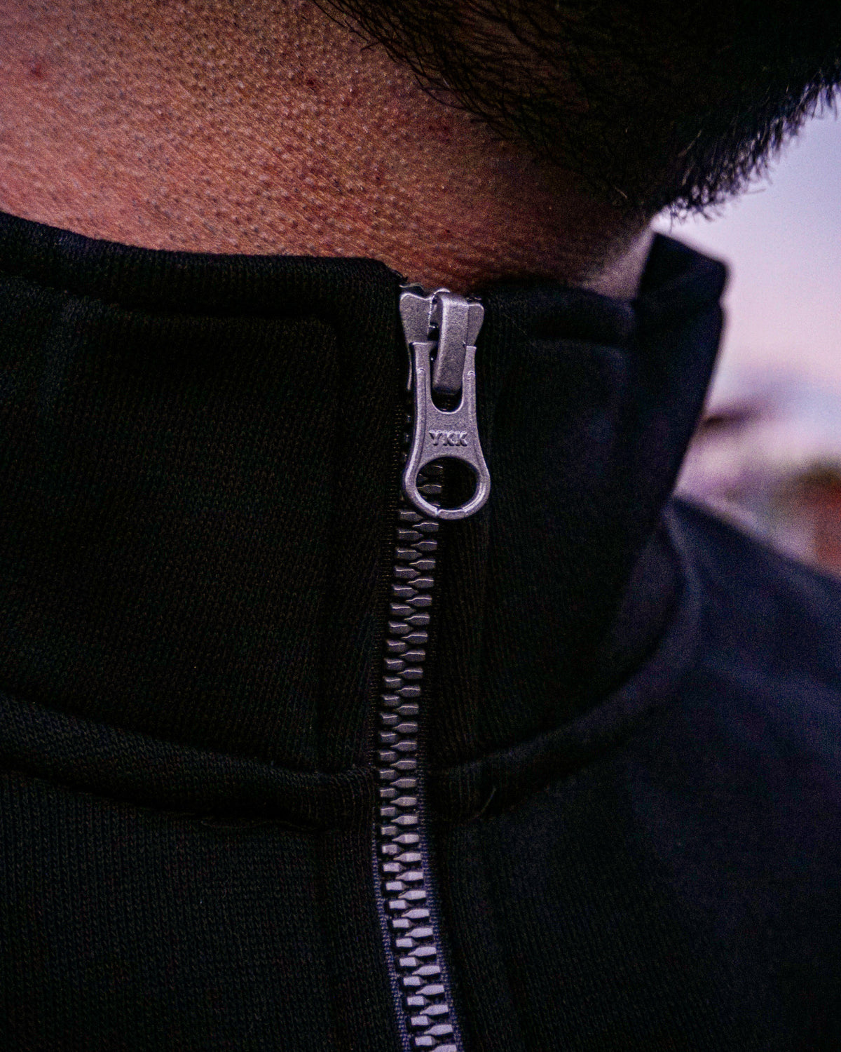 ICON HALF ZIP SWEATER