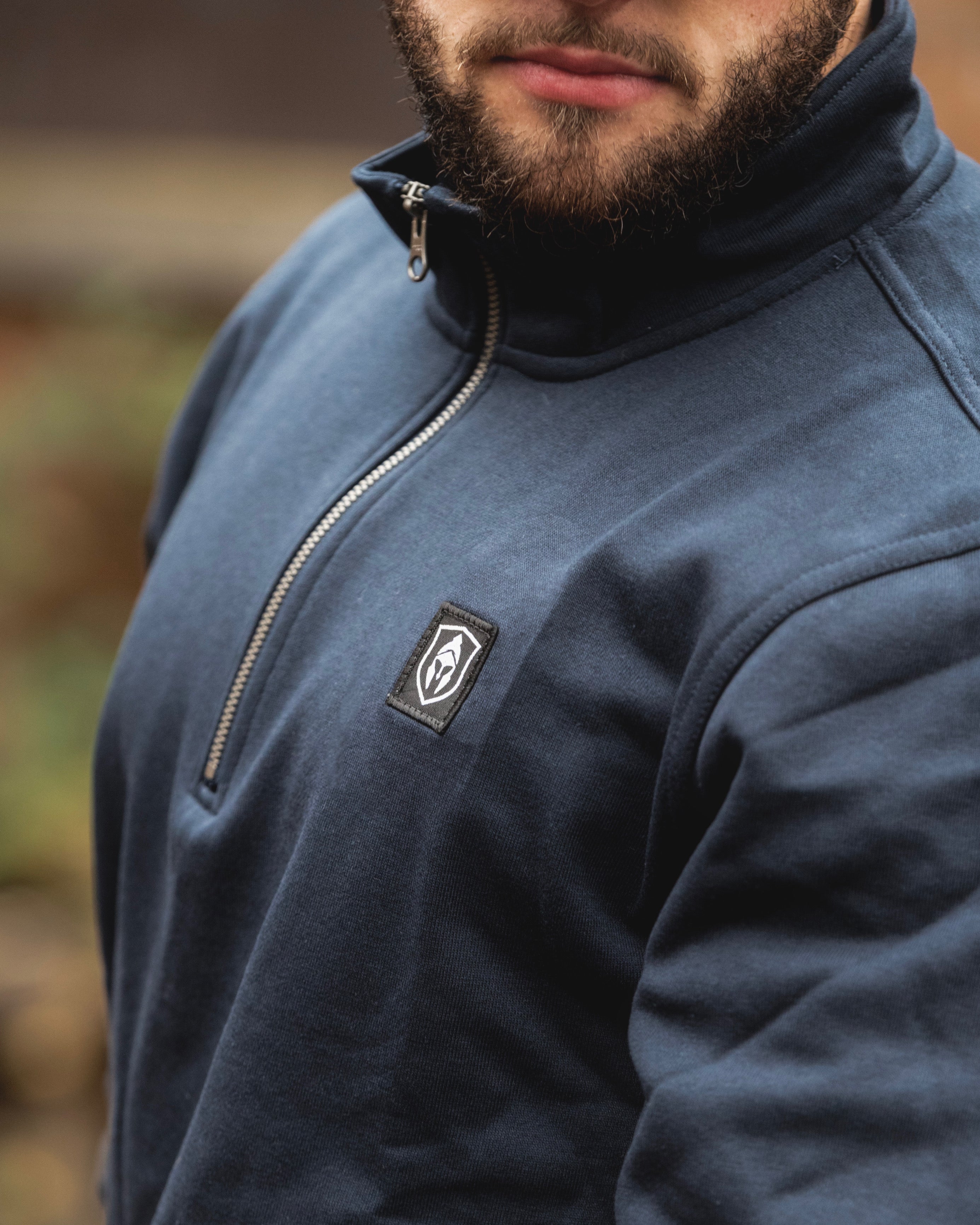 CLASSIC HALF ZIP SWEATER