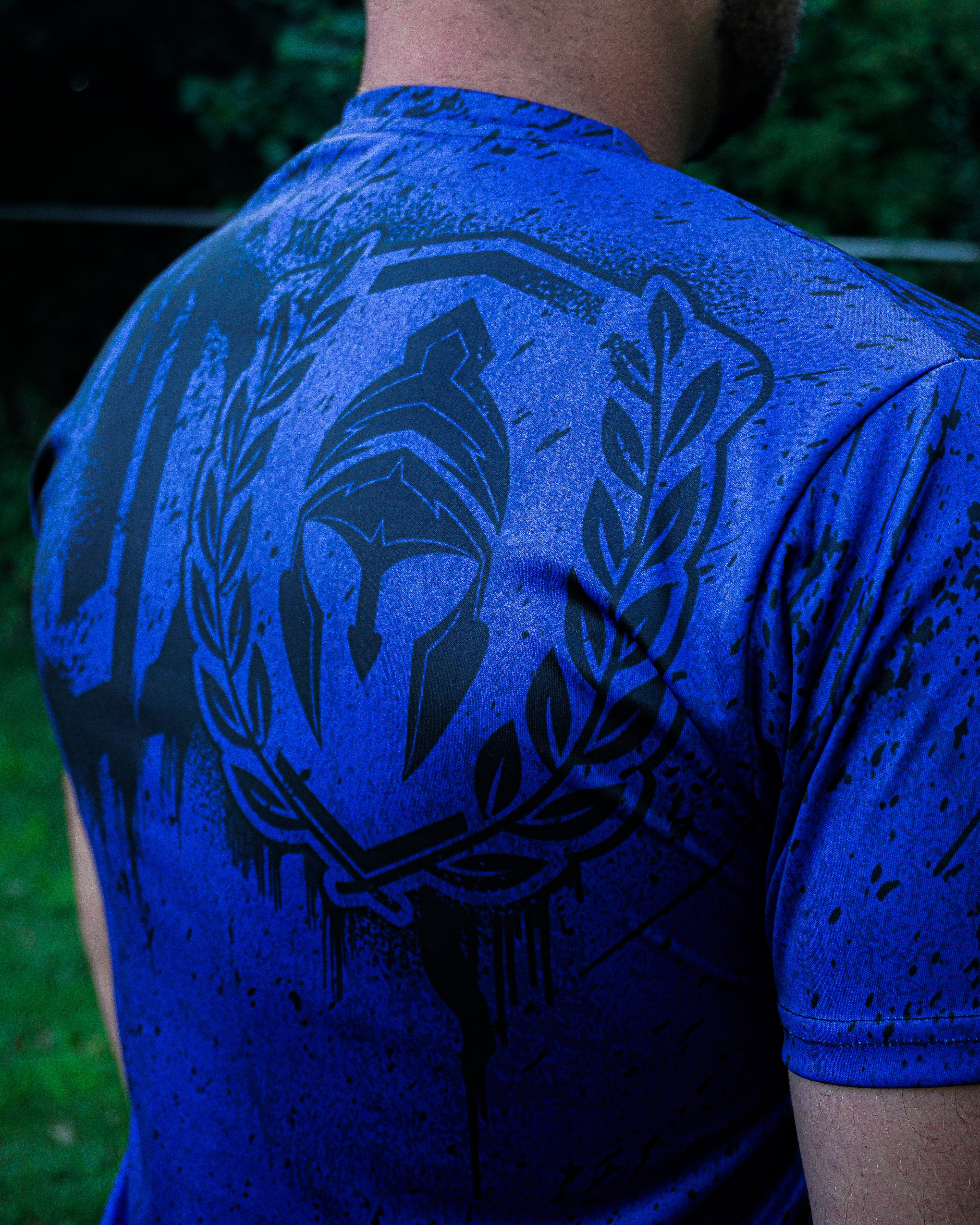 SPORTSHIRT BLAUW