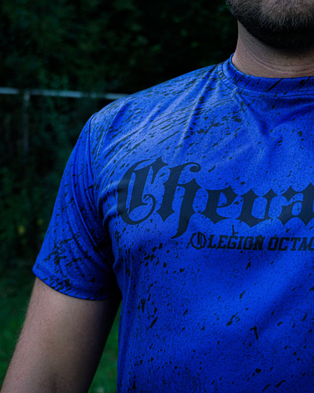 SPORTSHIRT BLAUW