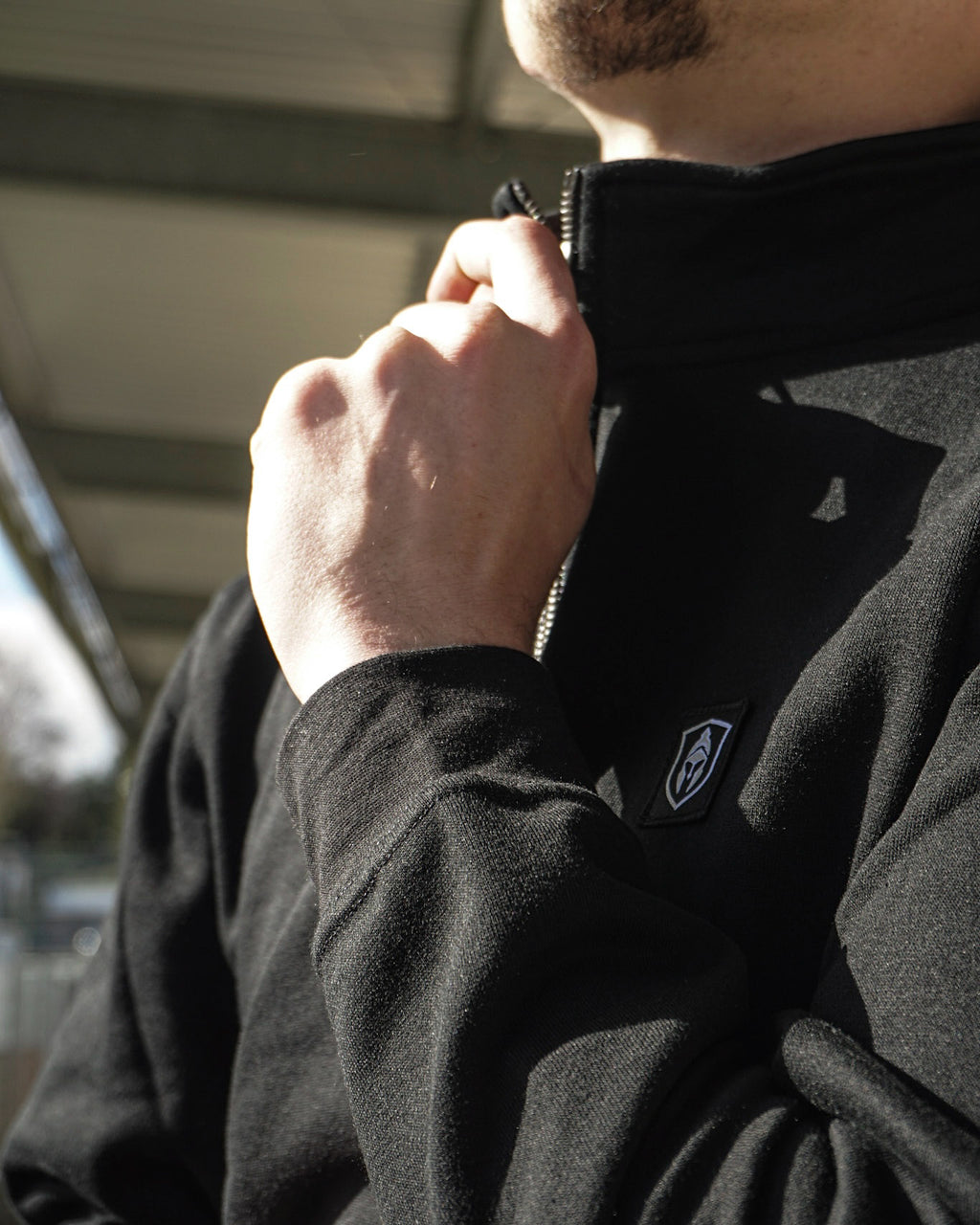 CLASSIC HALF ZIP SWEATER