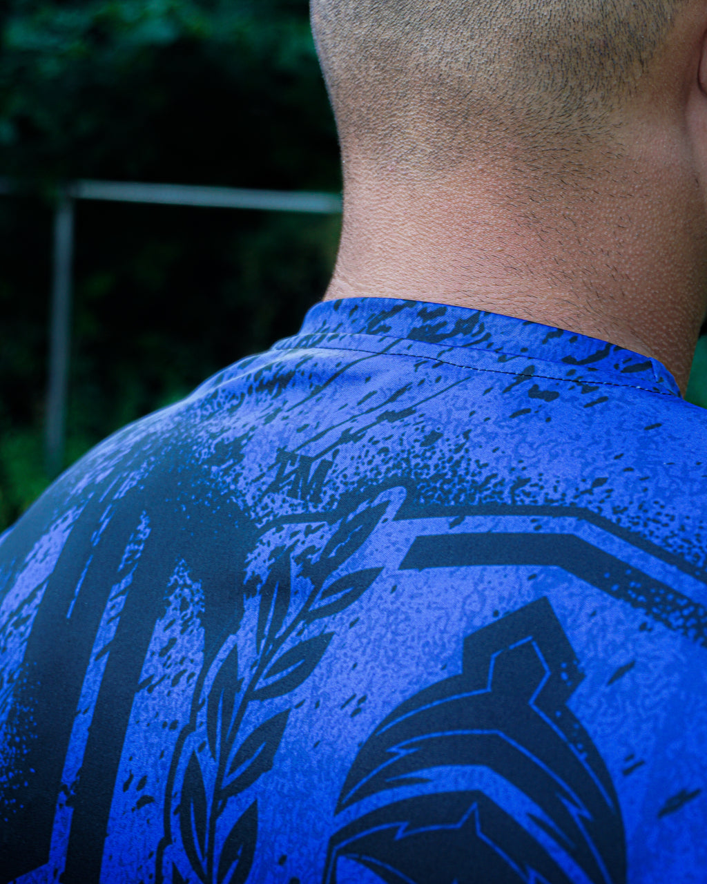 SPORTSHIRT BLAUW