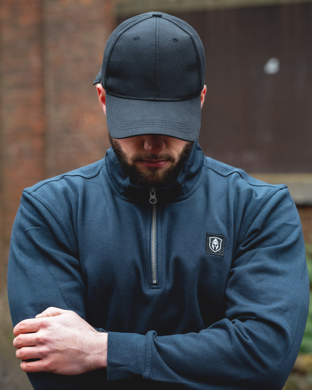 CLASSIC HALF ZIP SWEATER