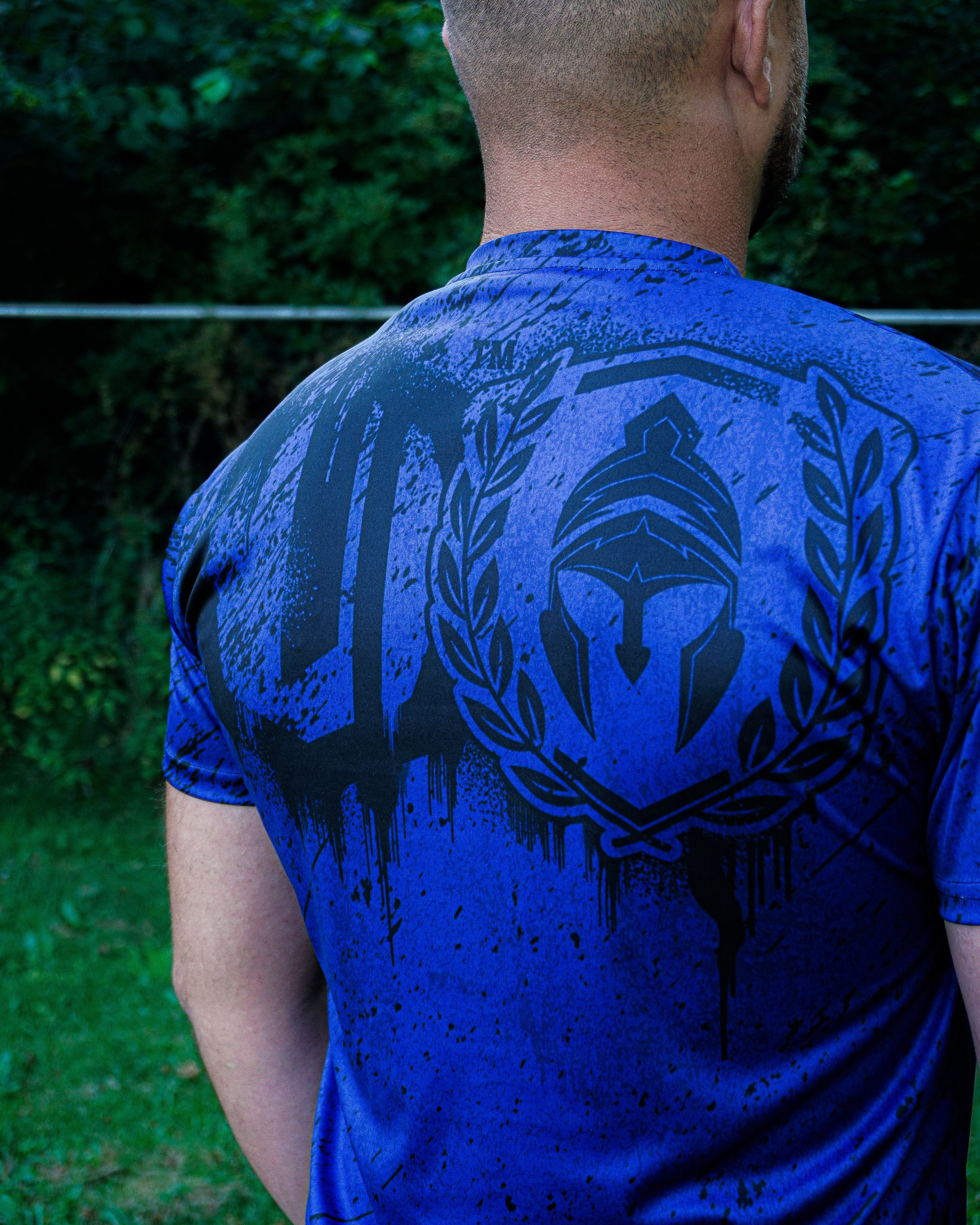 SPORTSHIRT BLAUW