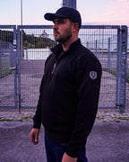 ICON HALF ZIP SWEATER