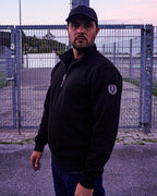 ICON HALF ZIP SWEATER