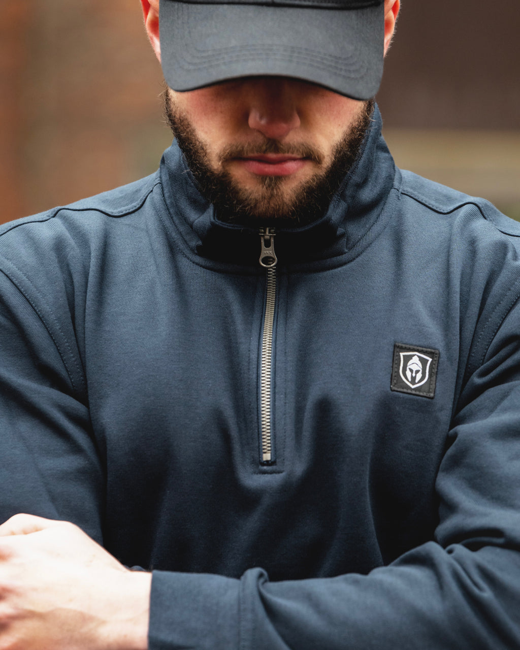 CLASSIC HALF ZIP SWEATER